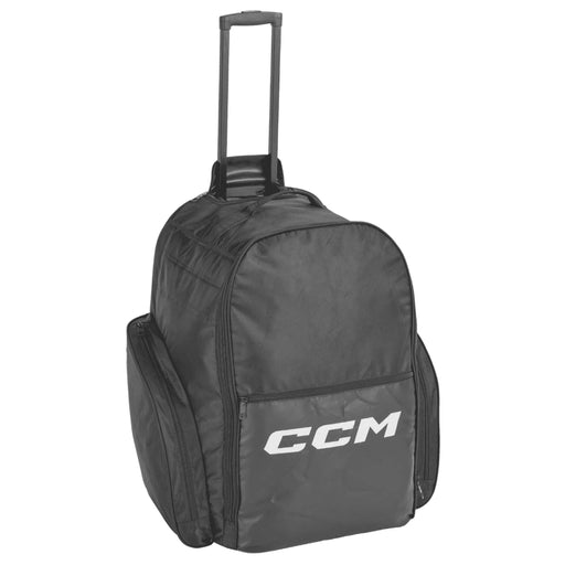 black wheel backpack
