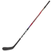 Black hockey stick with red mid-section