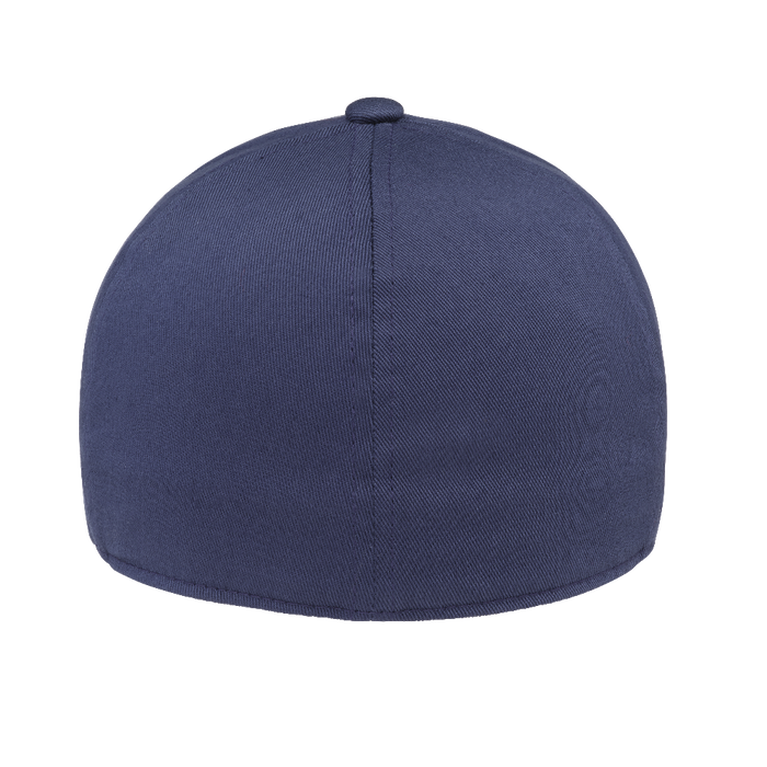 blue cap