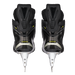 black ccm skates with silver accents