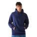 Navy blue ccm hoodie on model  