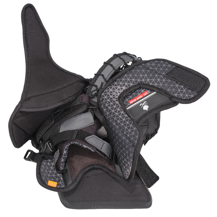 Black goalie glove