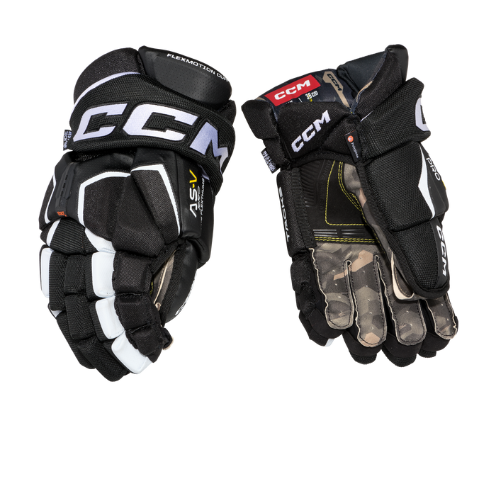 CCM Tacks AS-V Pro Hockey Gloves - Junior