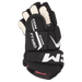 black and white glove