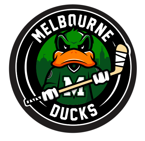 Melbourne Ducks Puck