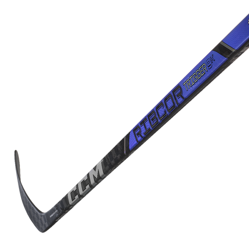 black and blue hockey stick