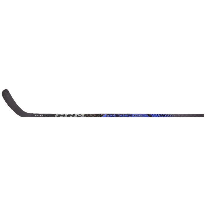 black and blue ccm hockey stick