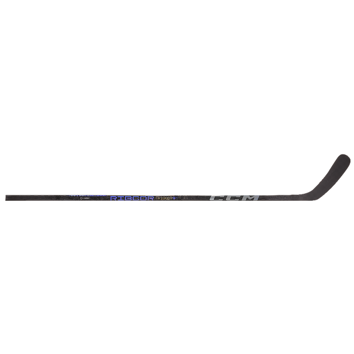 black and blue hockey stick