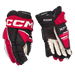 black and red gloves