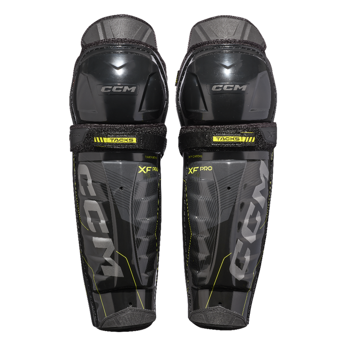 black shin guards