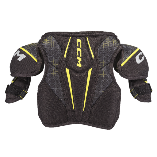 black ccm shoulder pads back