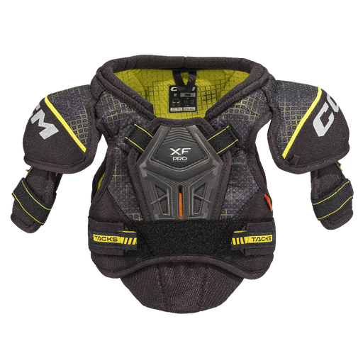 black ccm shoulder pads