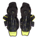 black ccm senior shin guards back