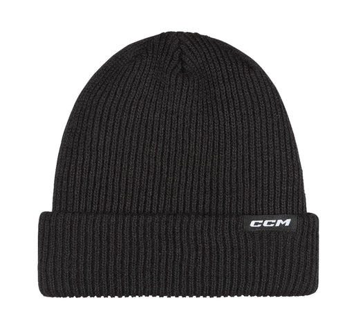 black cuffed beanie