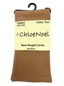 ChloeNoel Boot Height Socks