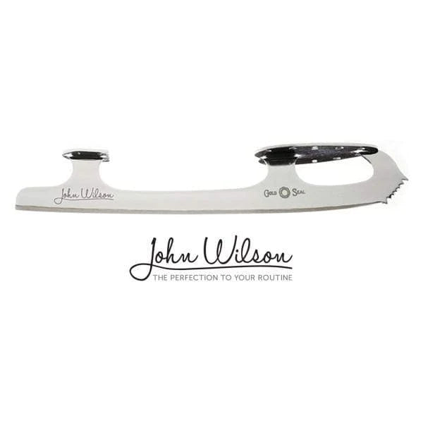 Silver figure skate blade