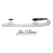 Silver figure skate blade