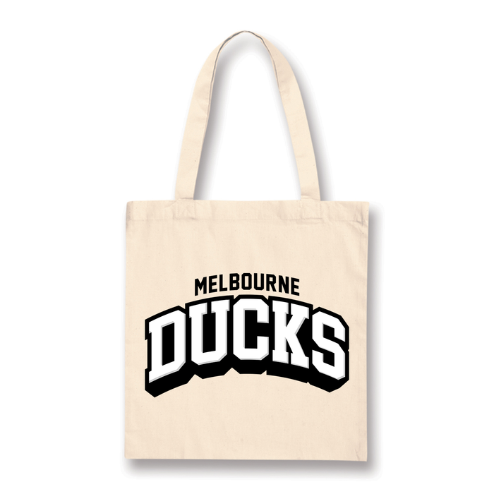 Melbourne Ducks tote bag