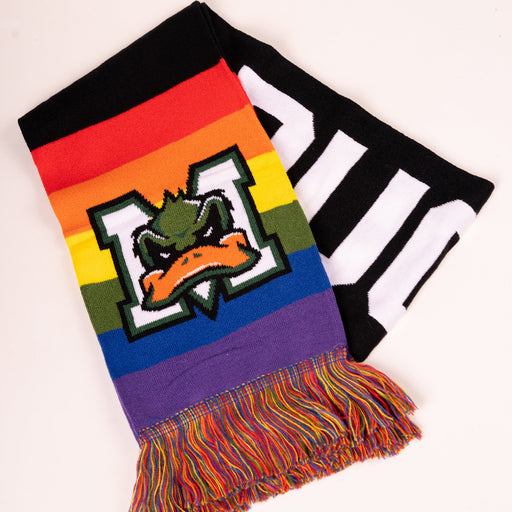 Melbourne ducks rainbow pride scarf