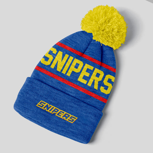 Snipers pom pom beanie