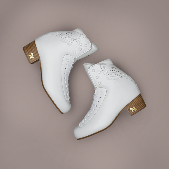 White Risport figure skate boots