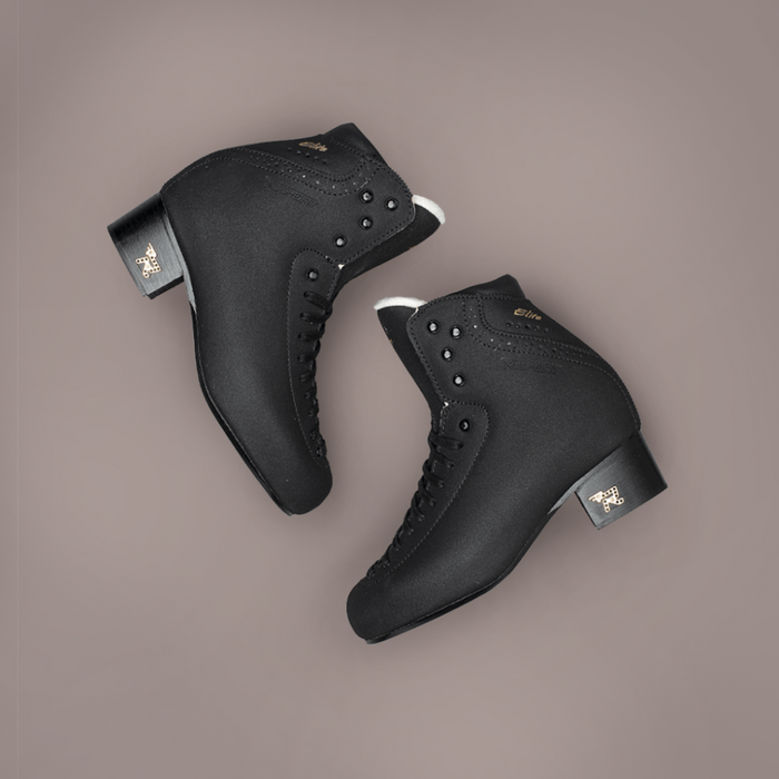 Black risport figure skate boots