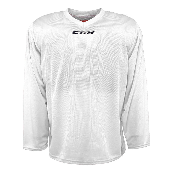 white ccm jersey